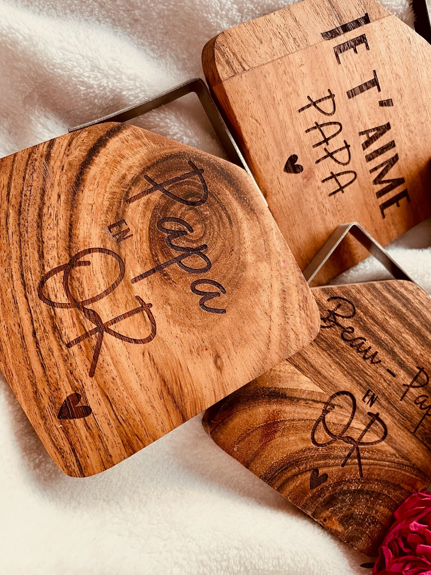 Sous-verres Papa (pack de 4)