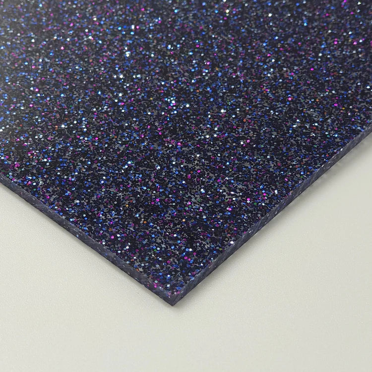 Pendentif Goutte en acrylique Chaos Purple Nous’Aut 2