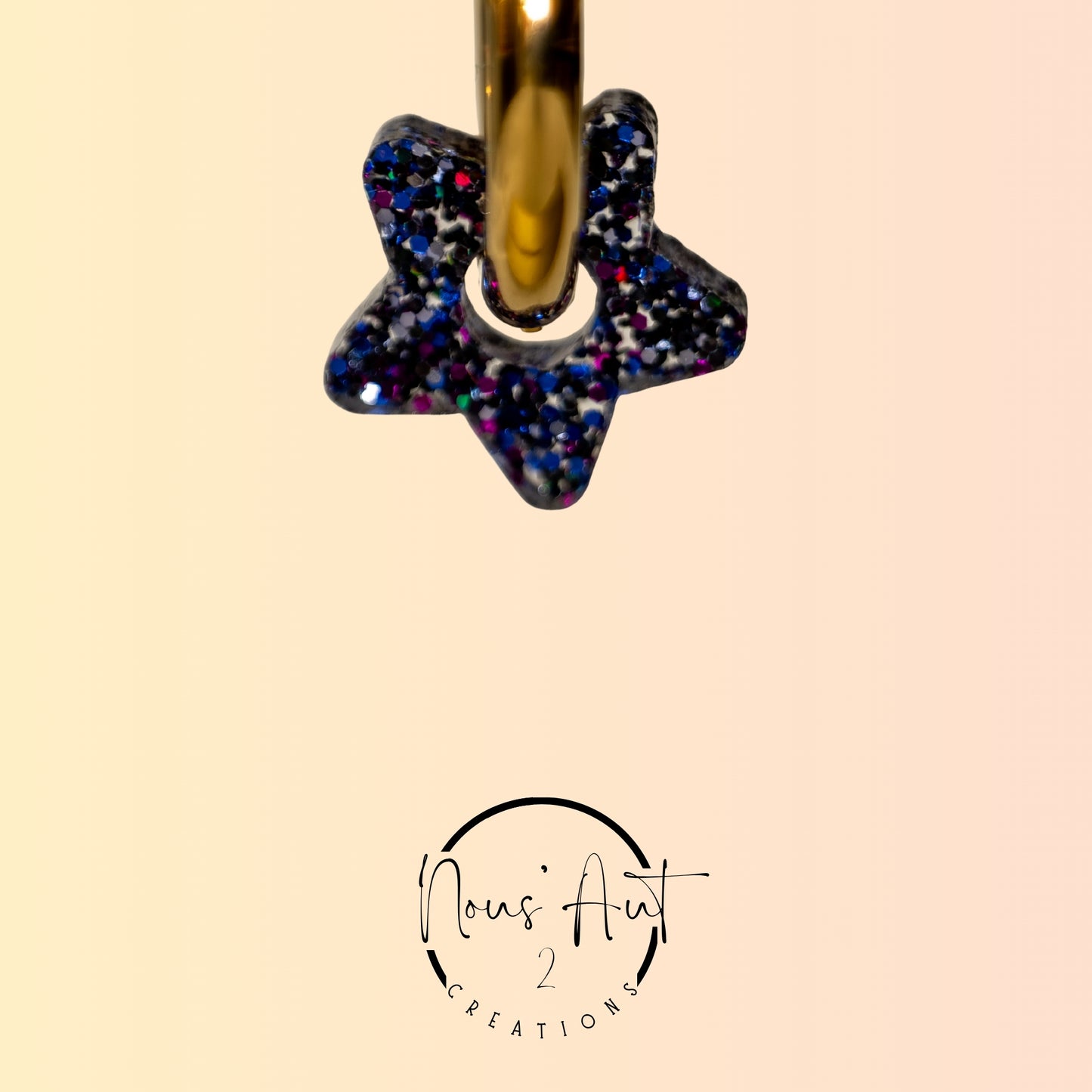 Pendentif enfant Etoile en acrylique Chaos Purple Nous’Aut 2