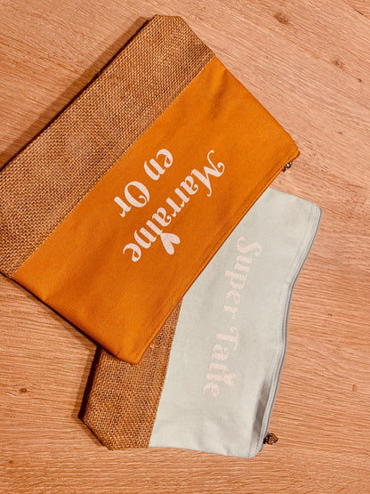 Pochette personnalisée