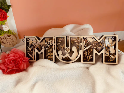 Décoration "Mum"