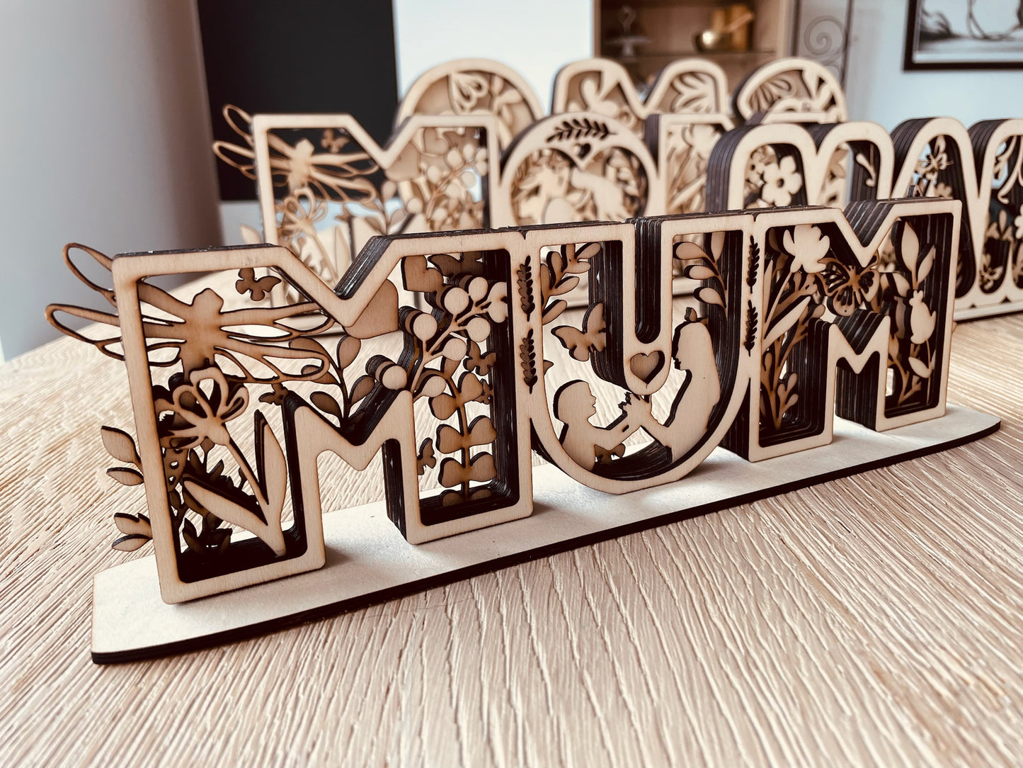 Décoration "Mum"