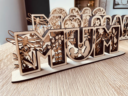 Décoration "Mum"