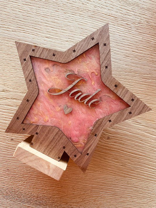 Veilleuse Étoile Personnalisée – Cadeau de Naissance Nous’Aut 2