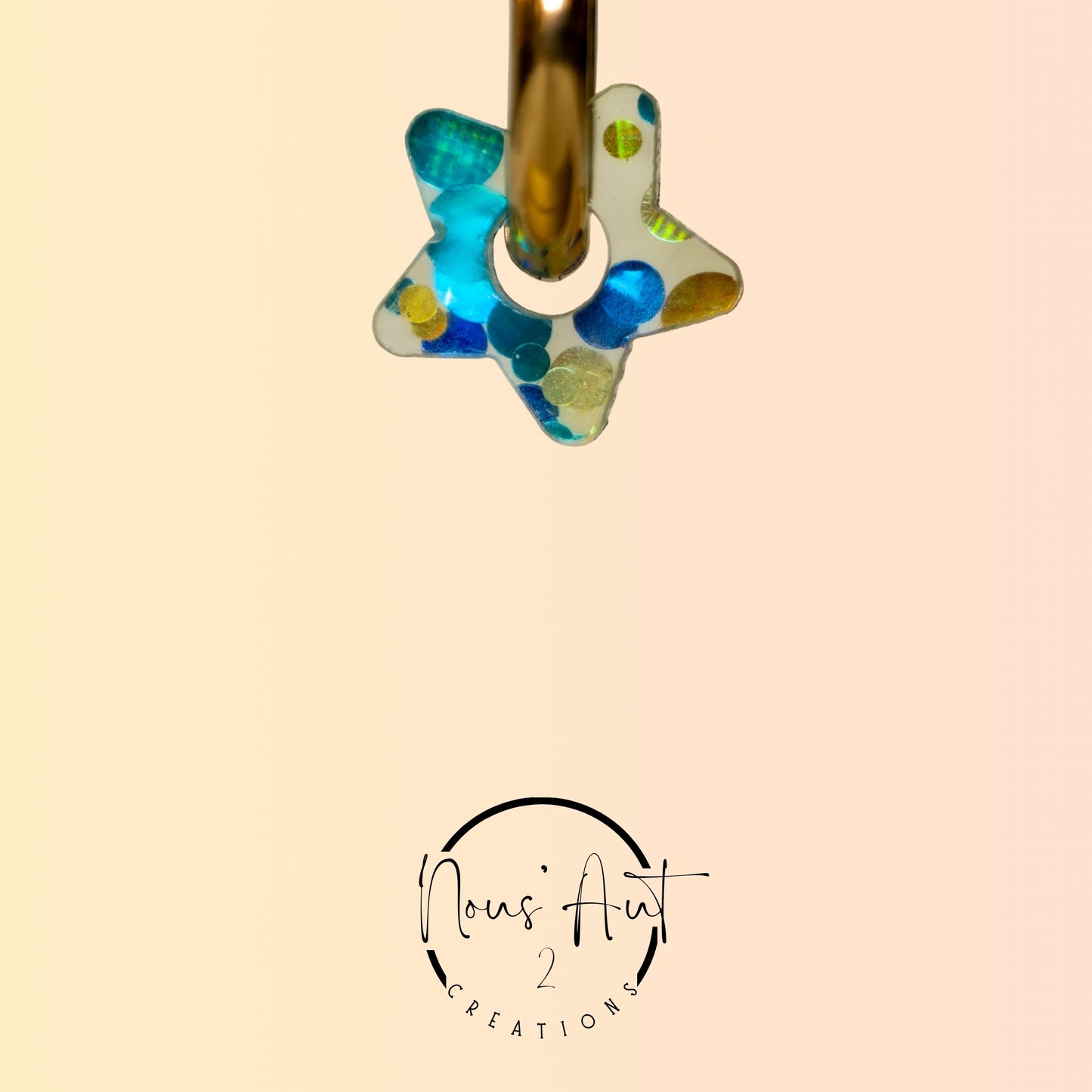 Pendentif enfant Etoile en acrylique Ocean Nous’Aut 2