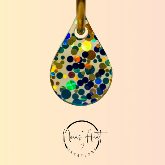 Pendentif Goutte en acrylique Ocean Nous’Aut 2